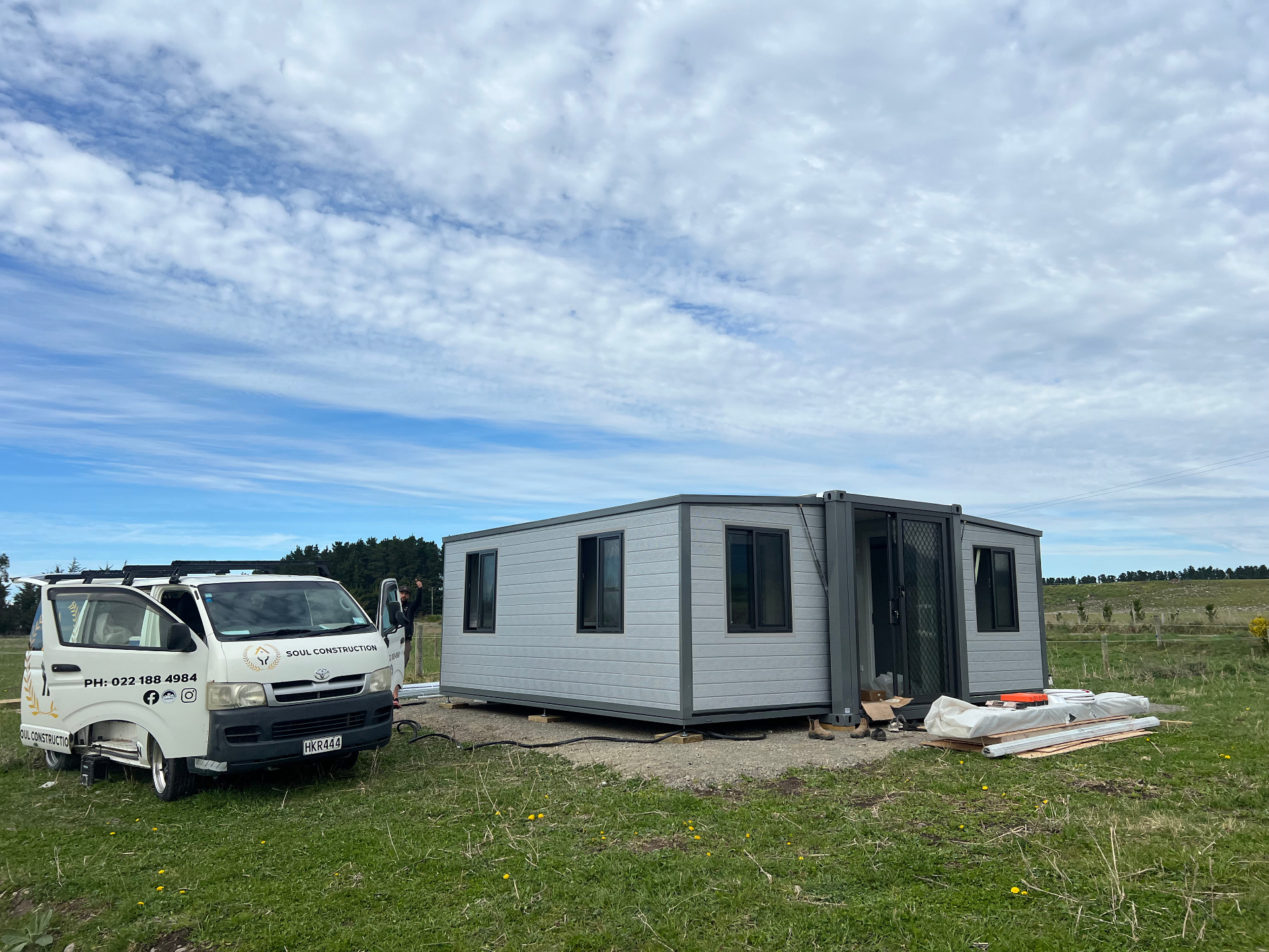 20ft Expander® delivered to a rural property