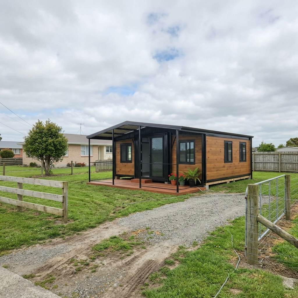 20ft Expander® on a rural Canterbury site