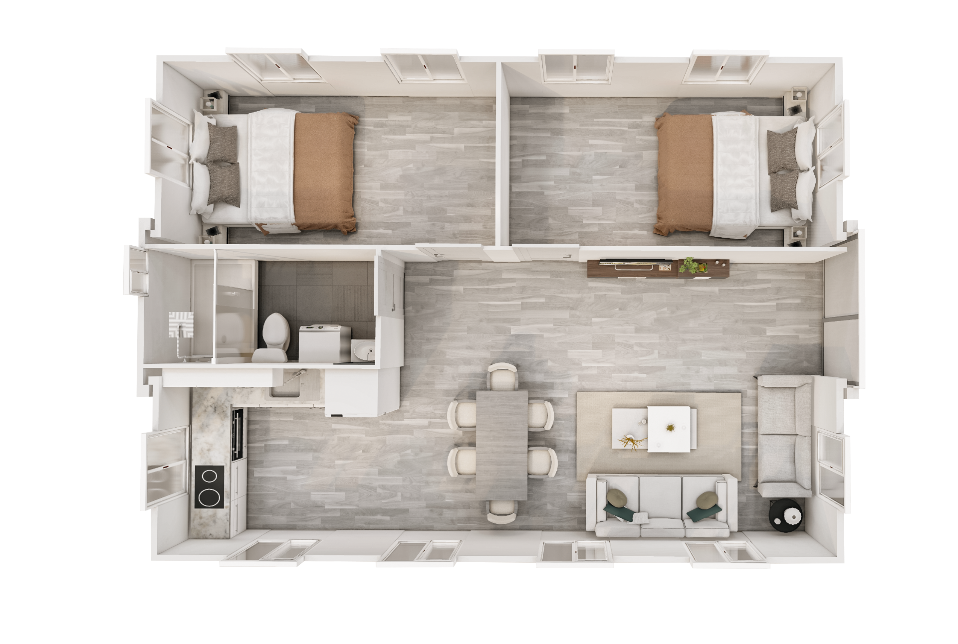 30ft Expander Luxe – 1 Bed