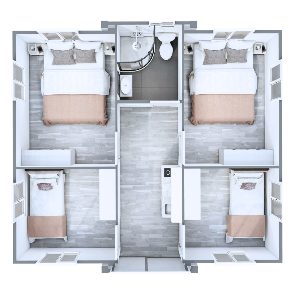 20ft Expander – 4 Bed