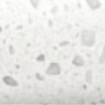 White Speckle engineered quartz stone swatch